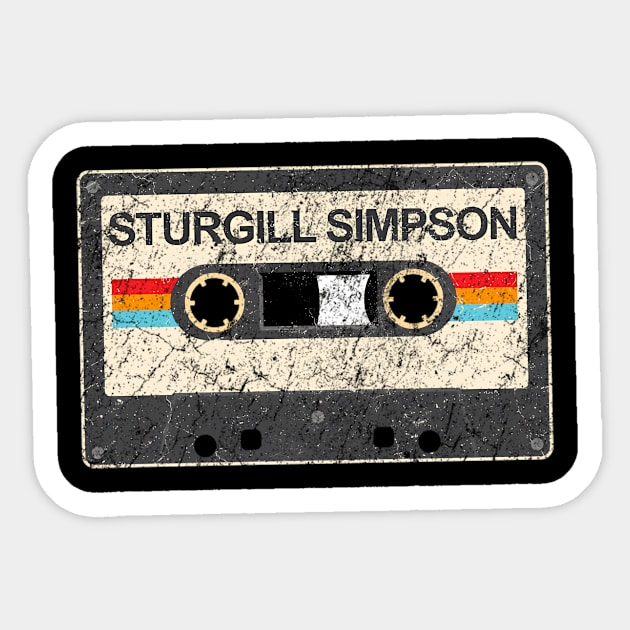 Sturgill Simpson Sticker by Eclipse Summit Shop